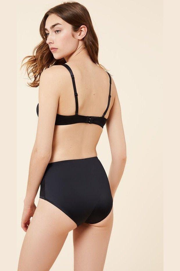 ETAM - תחתוני מידי סאטן PERFECT GLOW שחור - MASHBIR//365