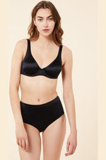 ETAM - תחתוני מידי סאטן PERFECT GLOW שחור - MASHBIR//365