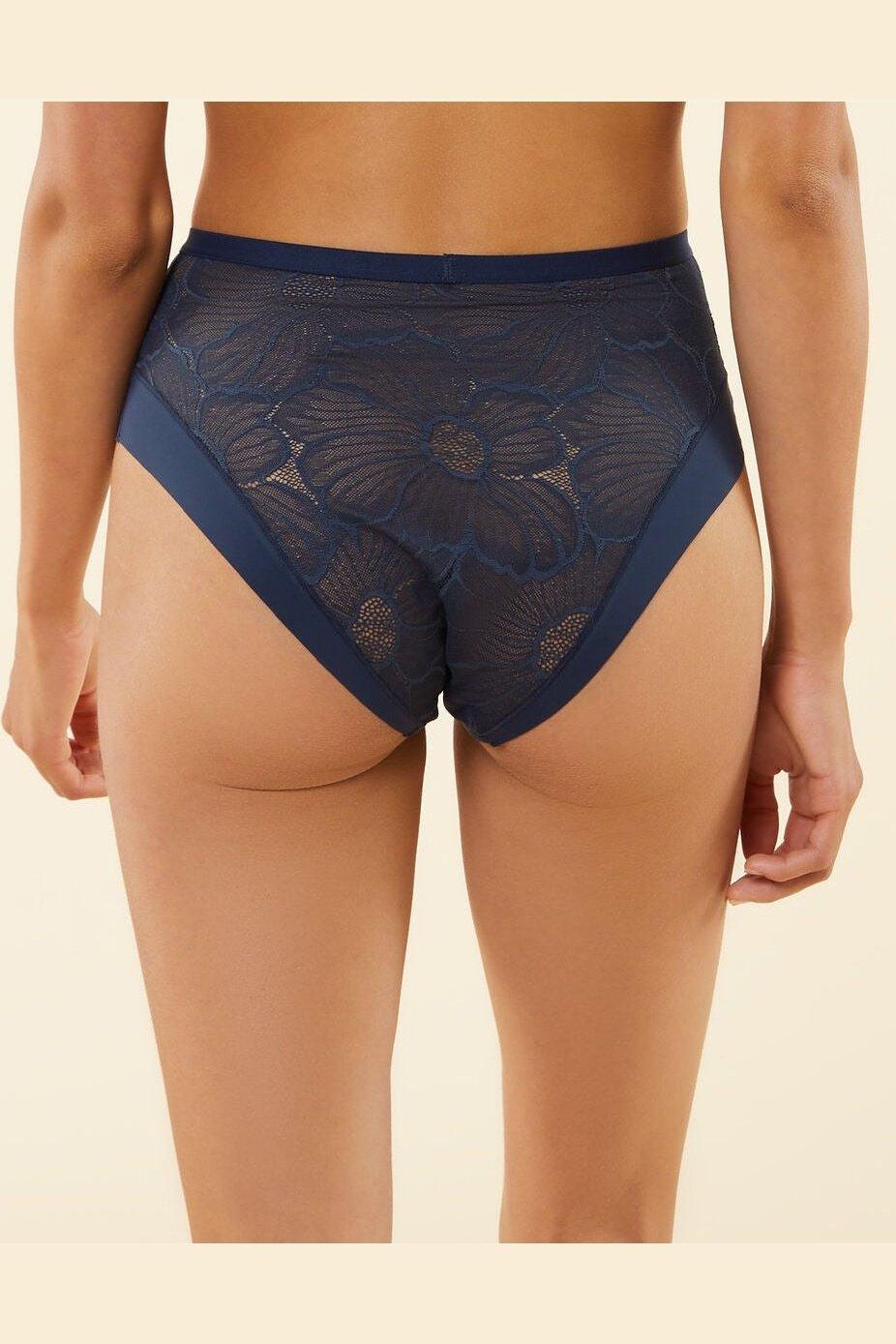 ETAM - תחתוני מידי תחרה FLEXI LACE נייבי - MASHBIR//365