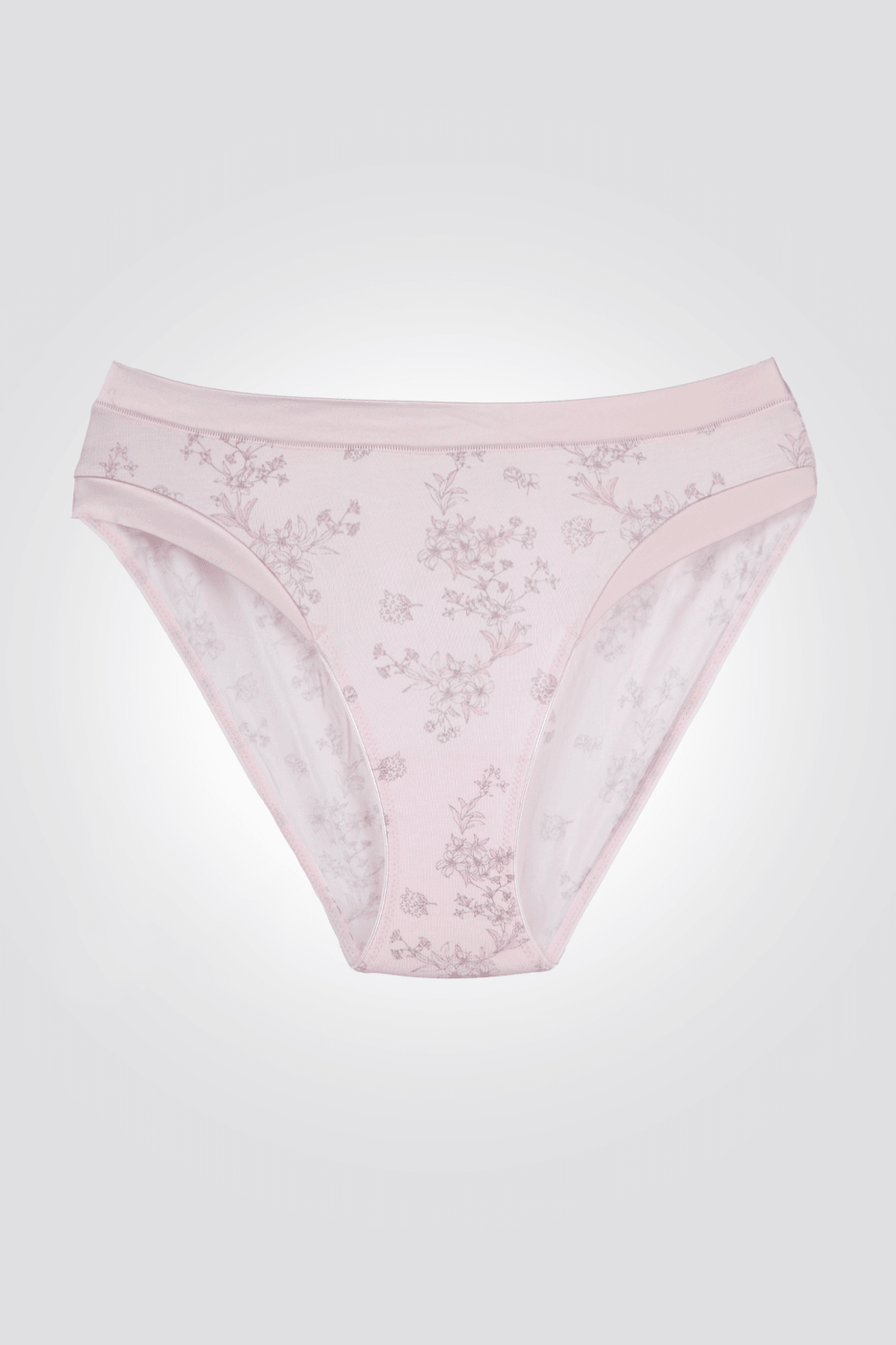 DELTA - תחתוני מיני סאטן מודל MODAL TOUCH בצבע ניוד - MASHBIR//365