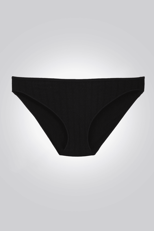 DELTA - תחתוני מיני סימלס SEAMLESS בצבע שחור - MASHBIR//365