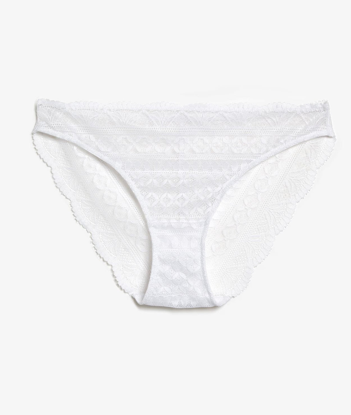 ETAM - תחתוני מיני תחרה IDOLE בצבע לבן - MASHBIR//365