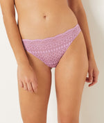 ETAM - תחתוני מיני תחרה IDOLE בצבע סגול - MASHBIR//365