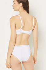 ETAM - תחתוני מיני כותנה HAPPILY בצבע לבן - MASHBIR//365