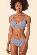 ETAM - תחתוני מיני כותנה HAPPILY בצבע כחול - MASHBIR//365