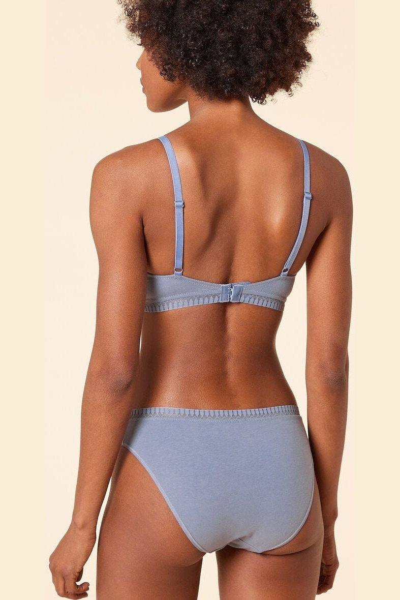 ETAM - תחתוני מיני כותנה HAPPILY בצבע כחול - MASHBIR//365