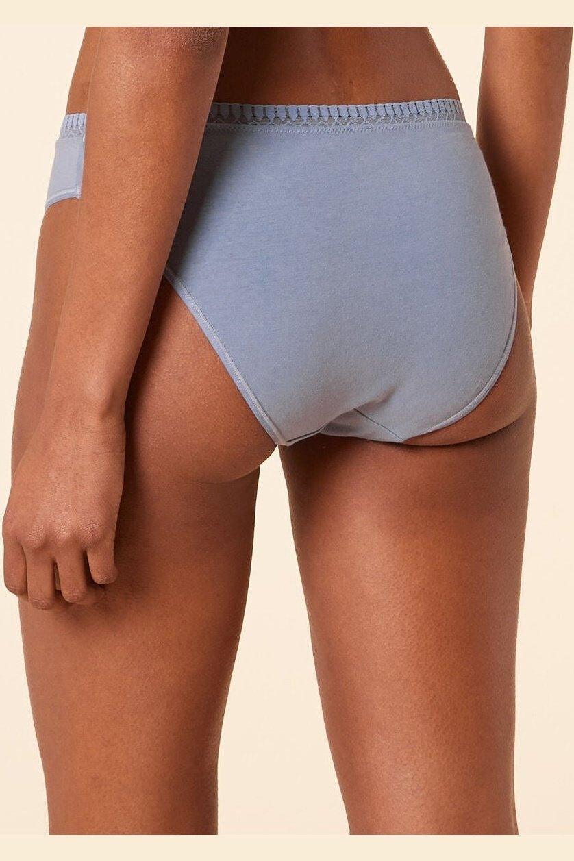 ETAM - תחתוני מיני כותנה HAPPILY בצבע כחול - MASHBIR//365