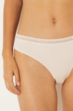 ETAM - תחתוני מיני כותנה HAPPILY בצבע ורוד פודרה - MASHBIR//365