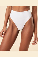 ETAM - תחתוני טנגה בגזרה גבוהה PERFECT COTON קרם - MASHBIR//365