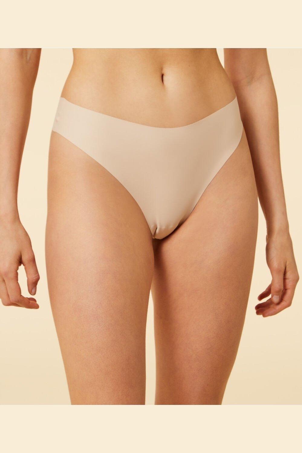 ETAM - תחתוני טנגה מיקרופייבר PURE FIT צבע גוף - MASHBIR//365