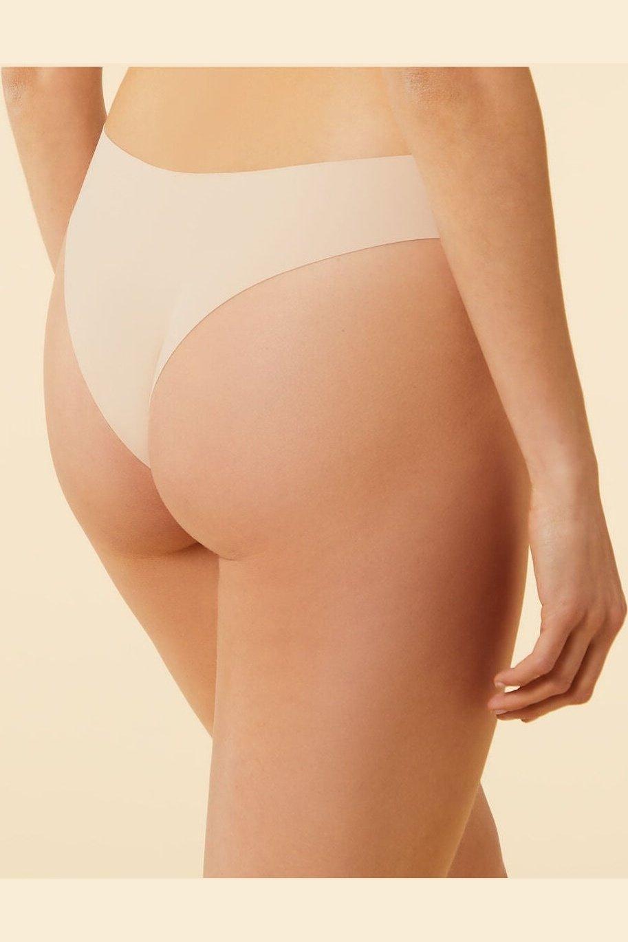 ETAM - תחתוני טנגה מיקרופייבר PURE FIT צבע גוף - MASHBIR//365