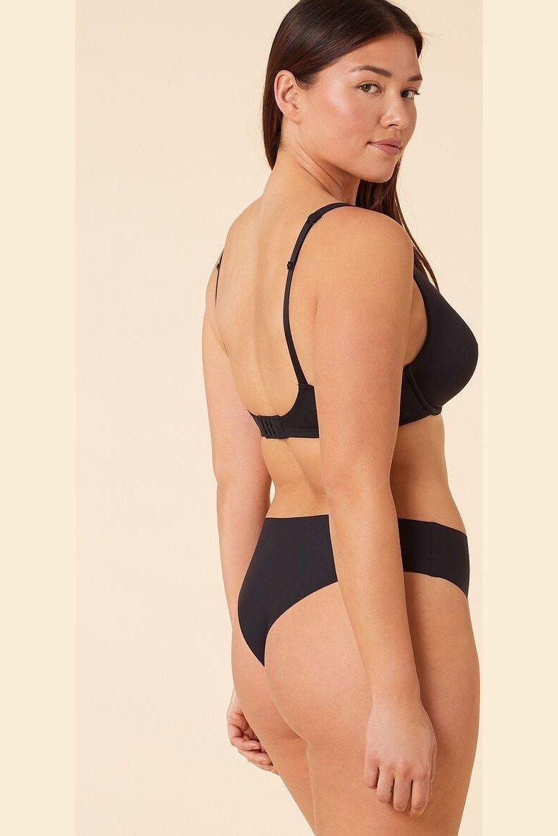 ETAM - תחתוני טנגה מיקרופייבר PURE FIT שחור - MASHBIR//365