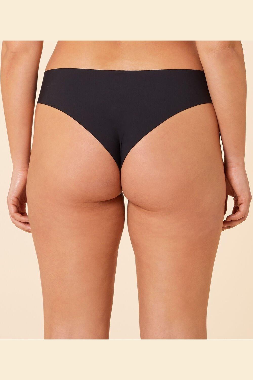 ETAM - תחתוני טנגה מיקרופייבר PURE FIT שחור - MASHBIR//365