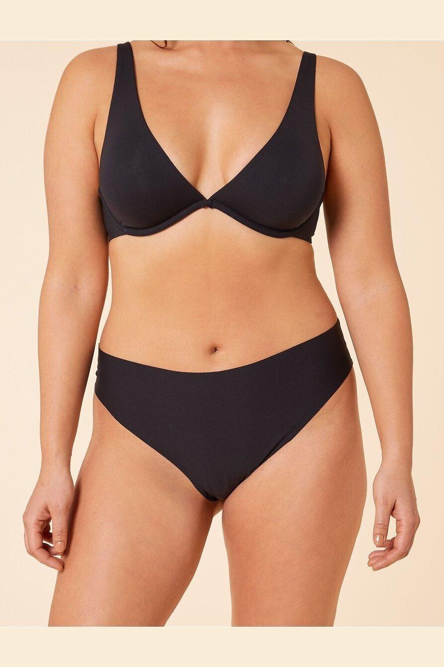 ETAM - תחתוני טנגה מיקרופייבר PURE FIT שחור - MASHBIR//365