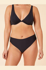 ETAM - תחתוני טנגה מיקרופייבר PURE FIT שחור - MASHBIR//365