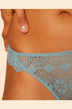 ETAM - תחתוני טנגה תחרה SKY טורקיז - MASHBIR//365