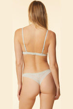 ETAM - תחתוני טנגה תחרה SUBLIME ירוק מנטה - MASHBIR//365