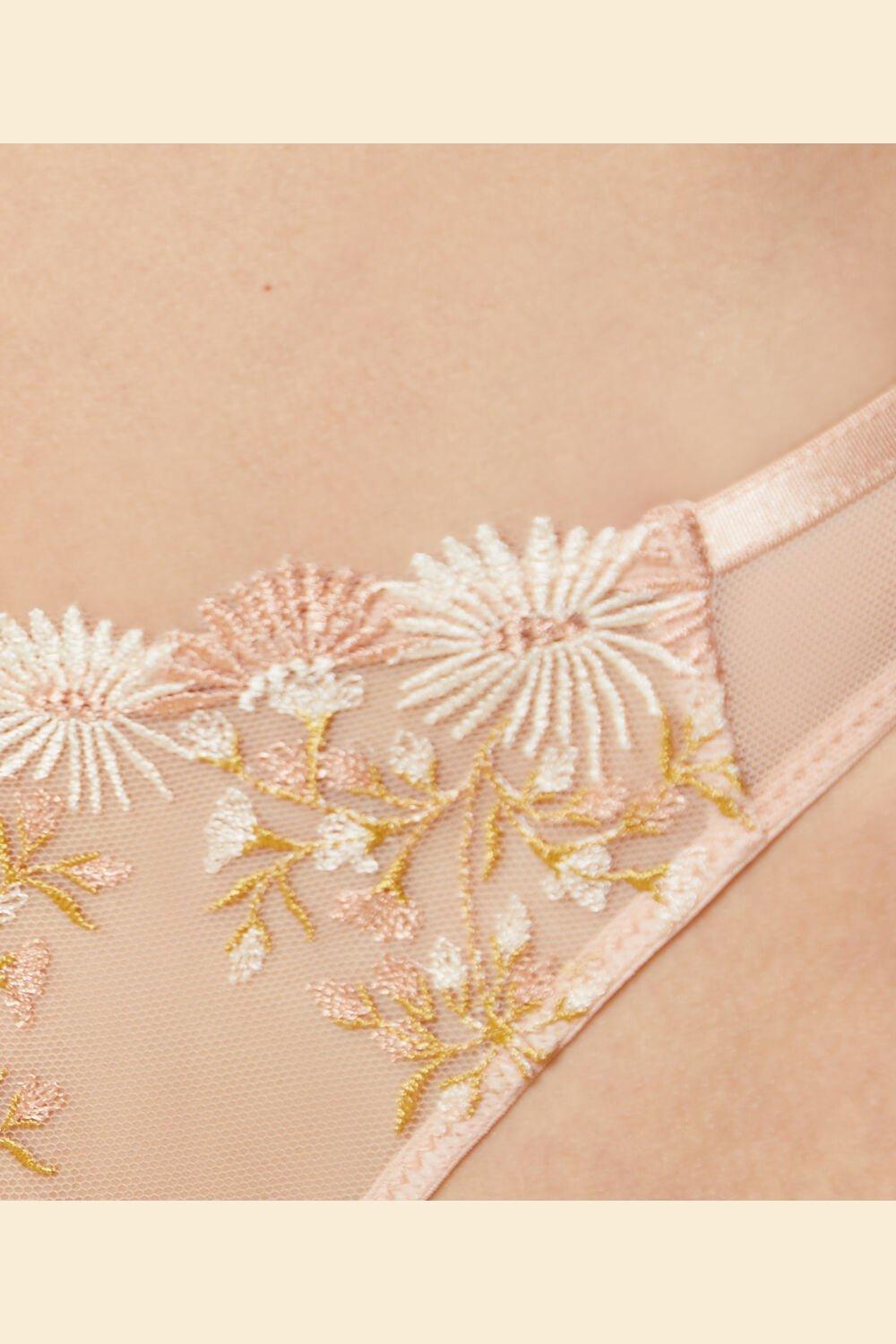 ETAM - תחתוני טנגה טול משולב רקמה BONHEUR ניוד - MASHBIR//365