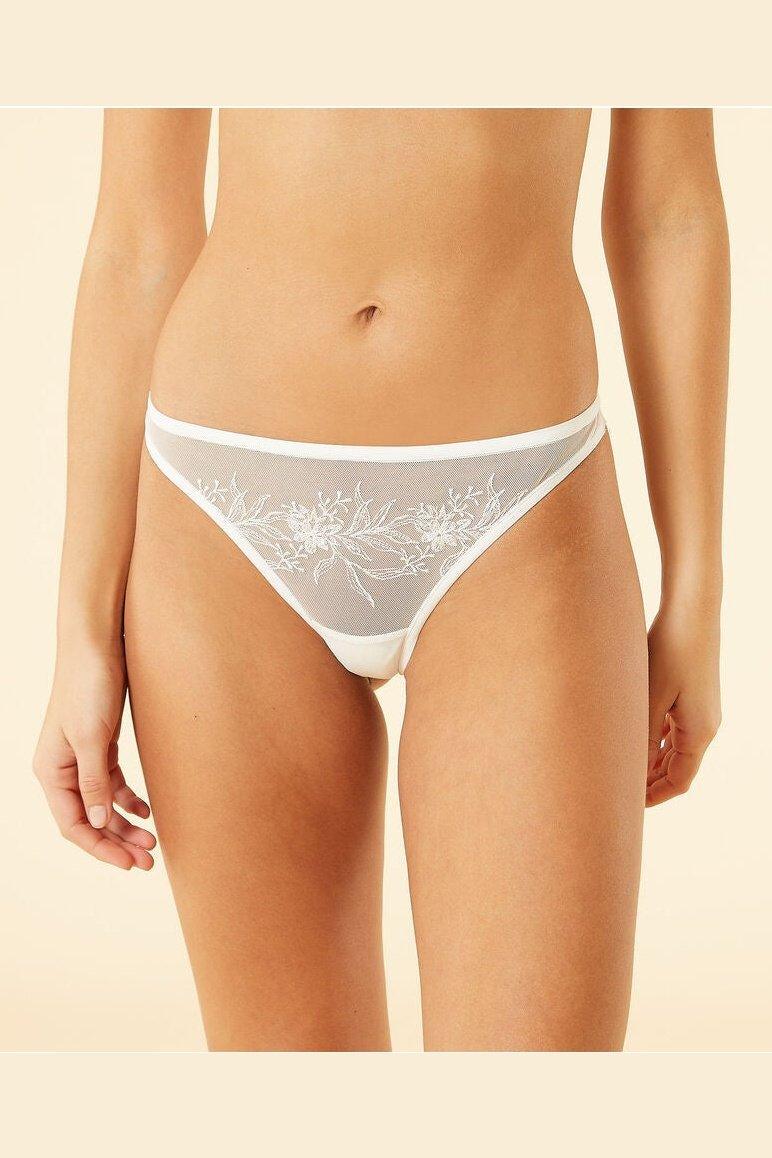 ETAM - תחתוני טנגה טול משולב רקמה JANE - MASHBIR//365