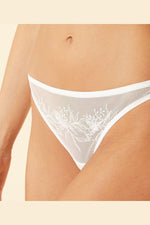 ETAM - תחתוני טנגה טול משולב רקמה JANE - MASHBIR//365