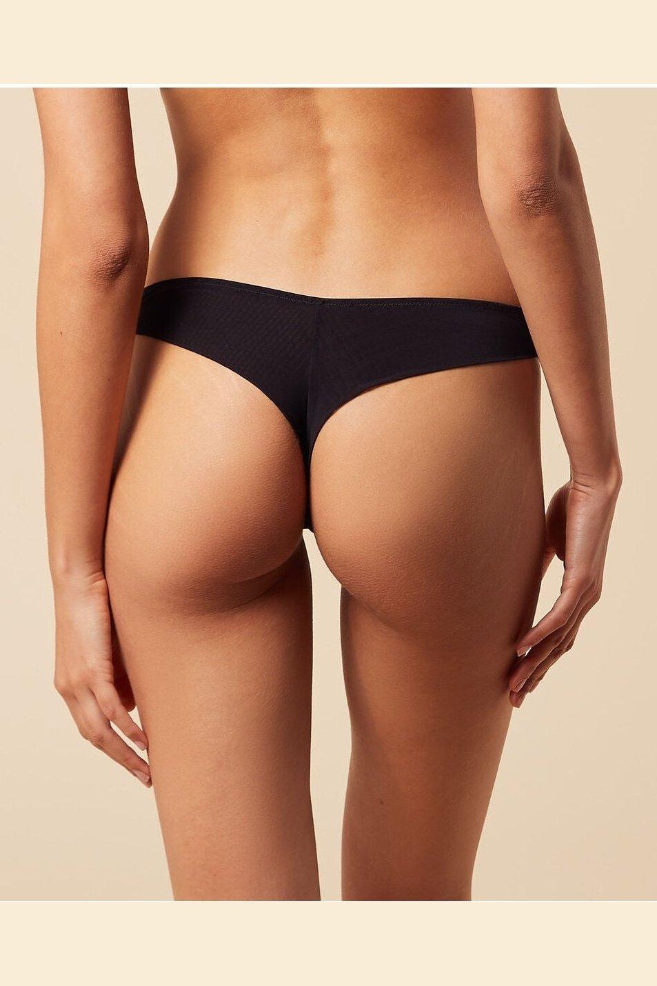 ETAM - תחתוני טנגה טול OMBRELLE שחור - MASHBIR//365