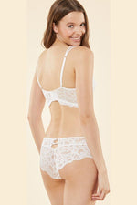 ETAM - תחתוני תחרה FLORALE קרם - MASHBIR//365