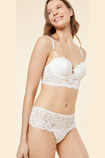 ETAM - תחתוני תחרה FLORALE קרם - MASHBIR//365