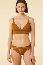 ETAM - תחתוני תחרה טנגה SUCCESS ברונזה - MASHBIR//365