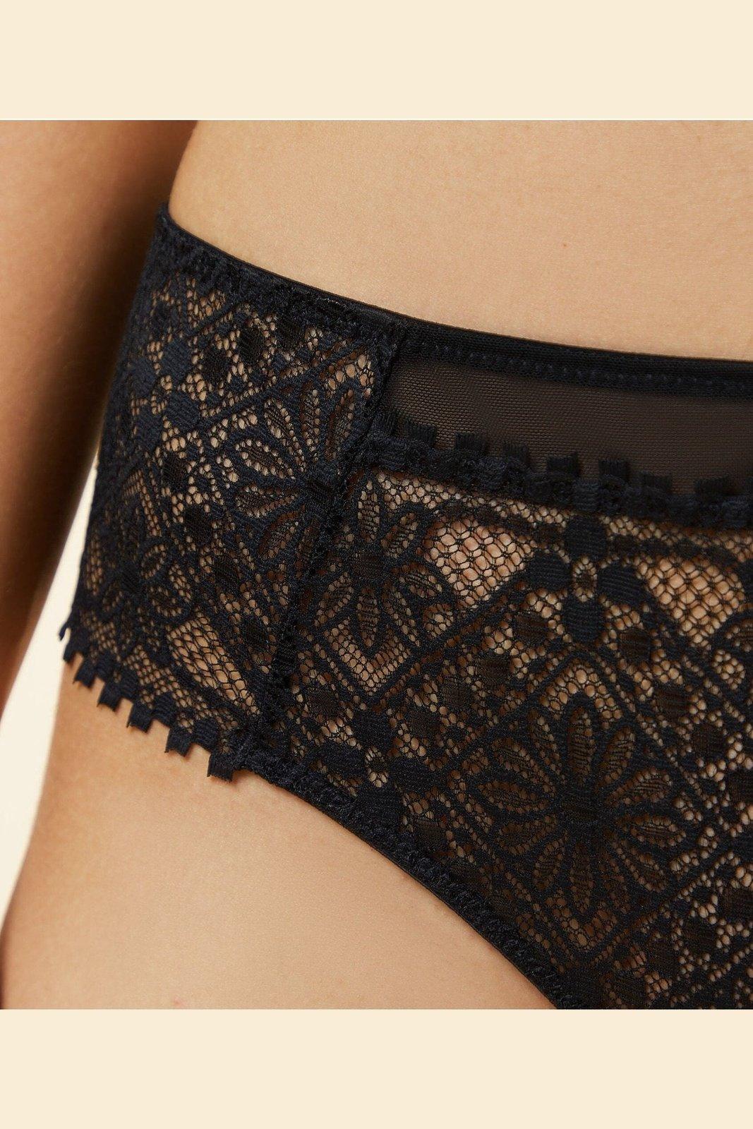 ETAM - תחתוני תחרה PARADIS בצבע שחור - MASHBIR//365