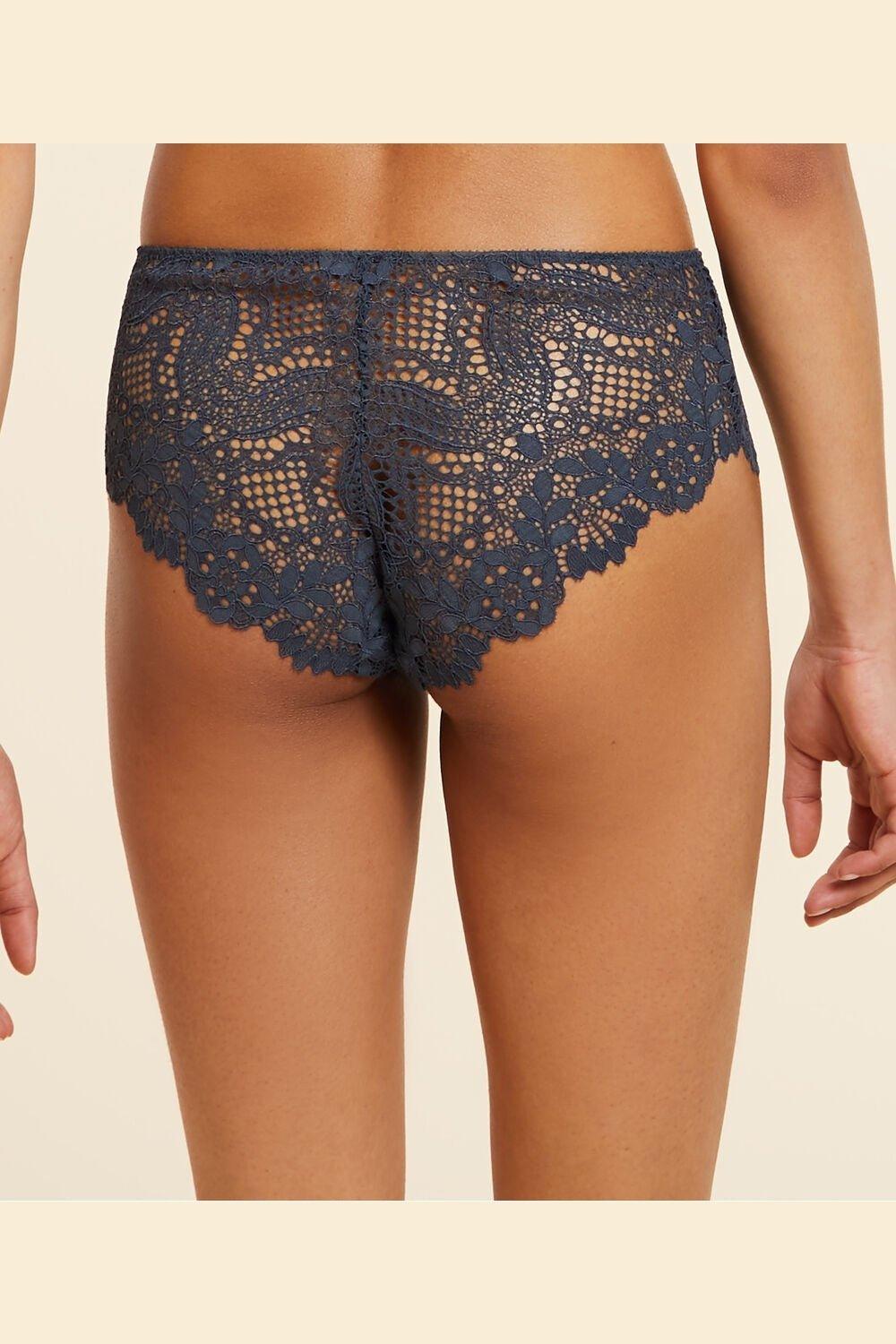 ETAM - תחתוני תחרה SUCCESS אפור כהה - MASHBIR//365