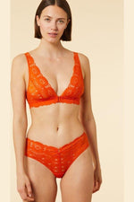 ETAM - תחתוני תחרה SUNFLOWER כתום - MASHBIR//365