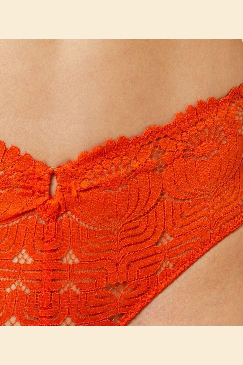 ETAM - תחתוני תחרה SUNFLOWER כתום - MASHBIR//365