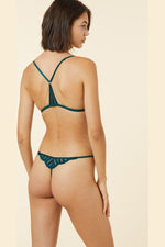 ETAM - תחתוני חוטיני EXQUISE ירוק - MASHBIR//365