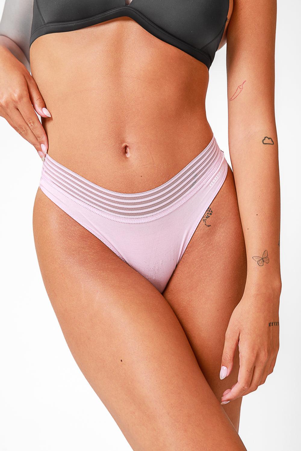 KENNETH COLE - תחתוני חוטיני מודל ורוד - MASHBIR//365