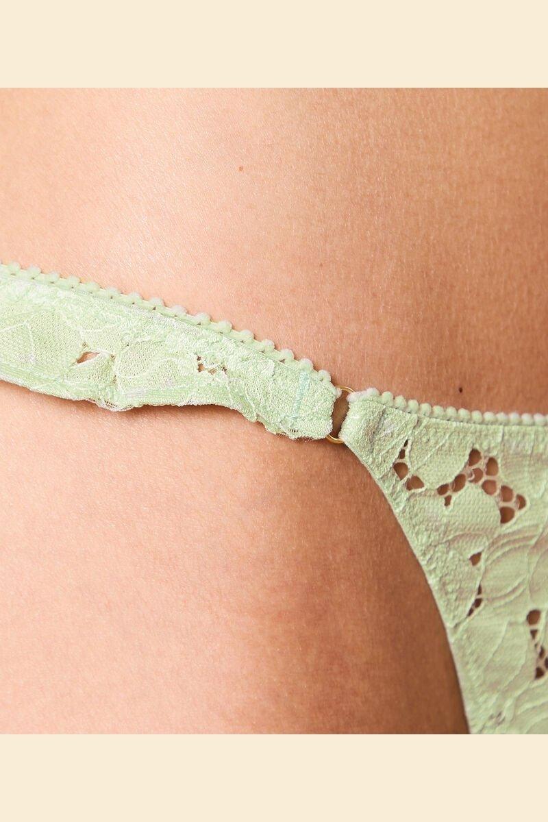 ETAM - תחתוני חוטיני RAYONNANTE ירוק מנטה - MASHBIR//365