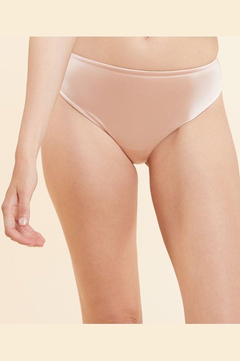 ETAM - תחתוני חוטיני סאטן PERFECT GLOW פודרה - MASHBIR//365