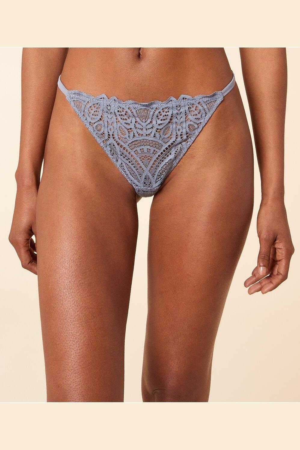 ETAM - תחתוני חוטיני תחרה ENIGME כחול - MASHBIR//365