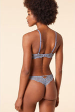 ETAM - תחתוני חוטיני תחרה ENIGME כחול - MASHBIR//365