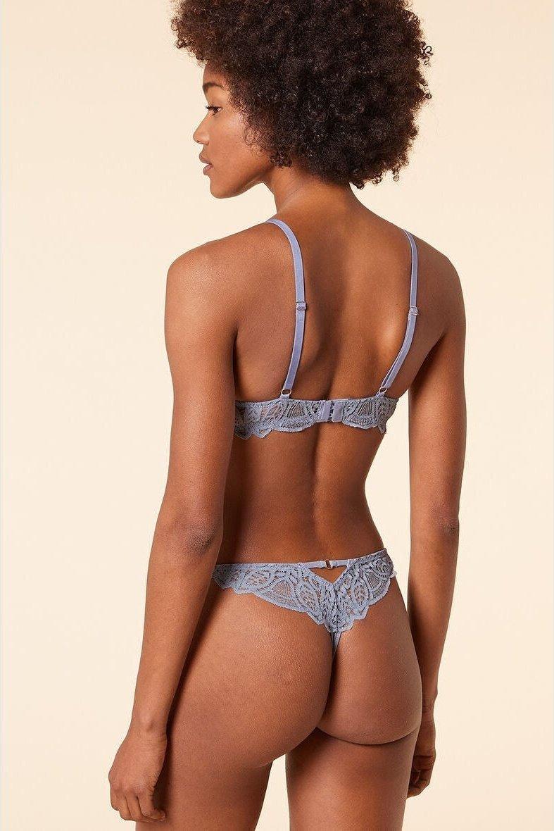 ETAM - תחתוני חוטיני תחרה ENIGME כחול - MASHBIR//365