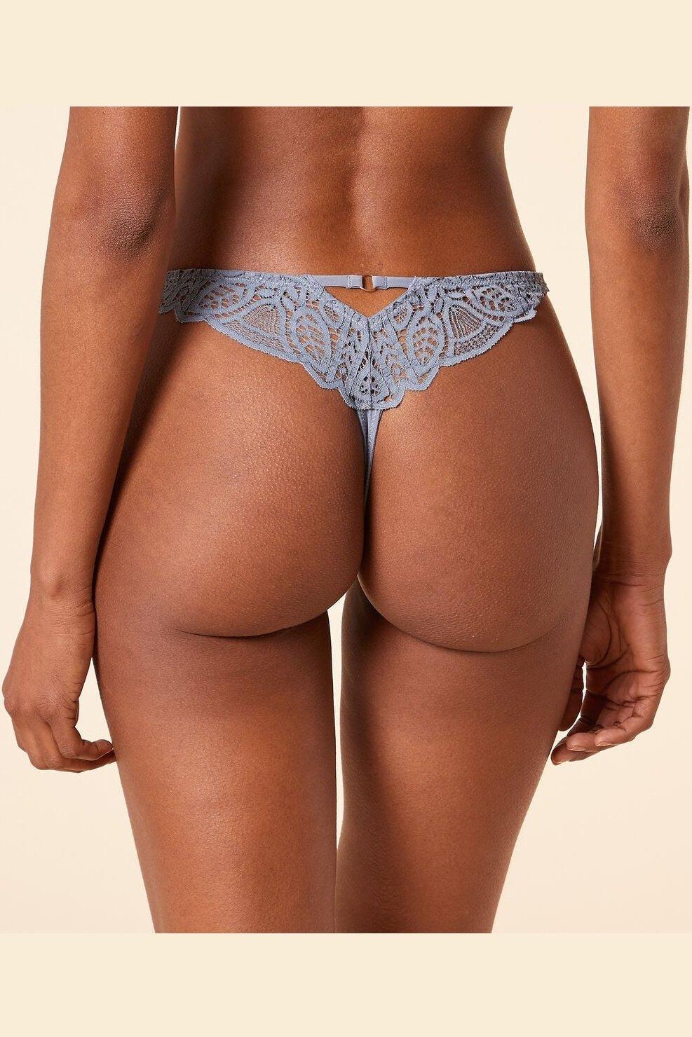 ETAM - תחתוני חוטיני תחרה ENIGME כחול - MASHBIR//365