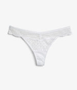 ETAM - תחתוני חוטיני תחרה IDOLE בצבע לבן - MASHBIR//365