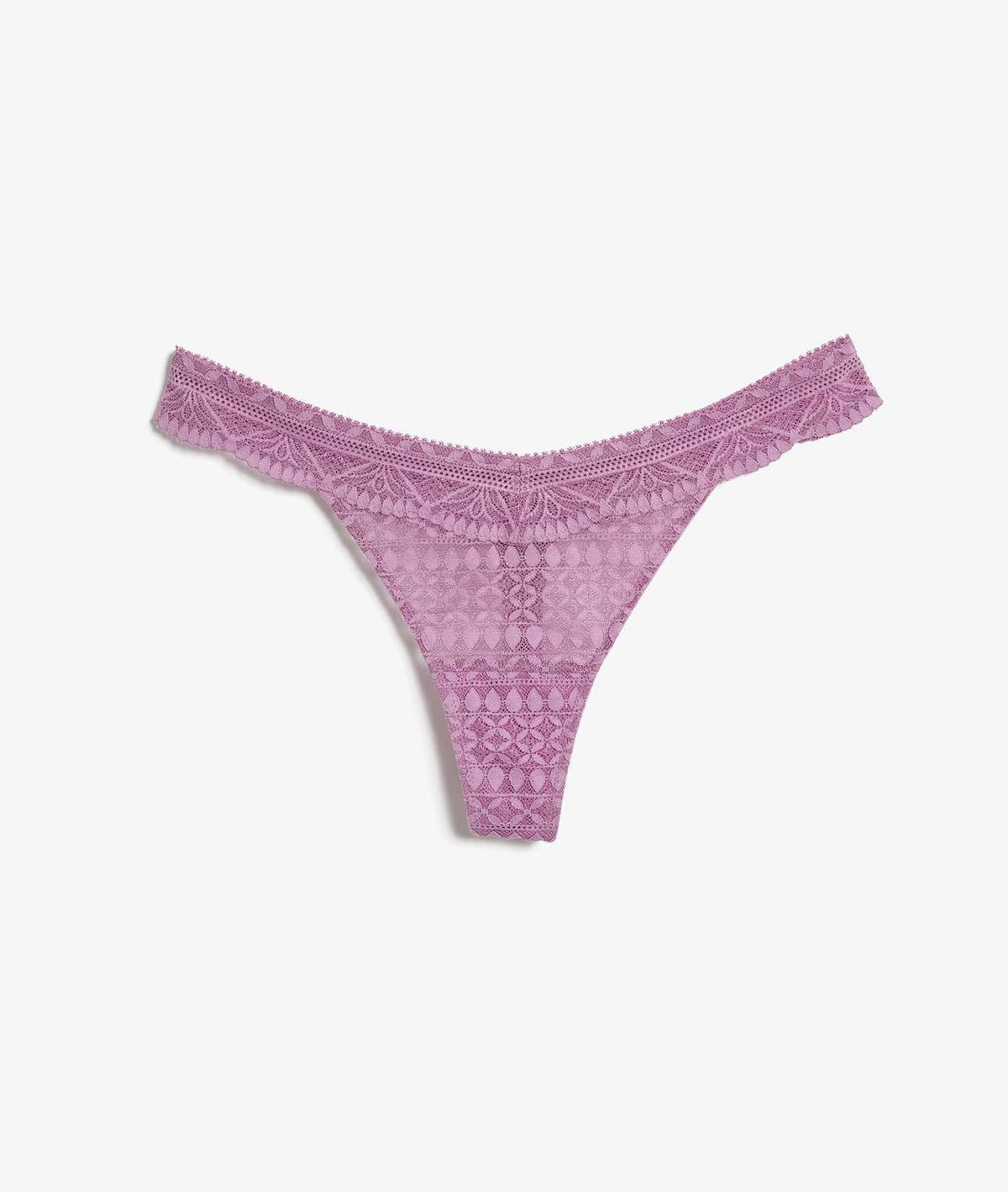 ETAM - תחתוני חוטיני תחרה IDOLE בצבע סגול - MASHBIR//365