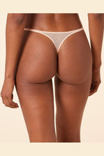 ETAM - תחתוני חוטיני טול משולב רקמה BONHEUR ניוד - MASHBIR//365