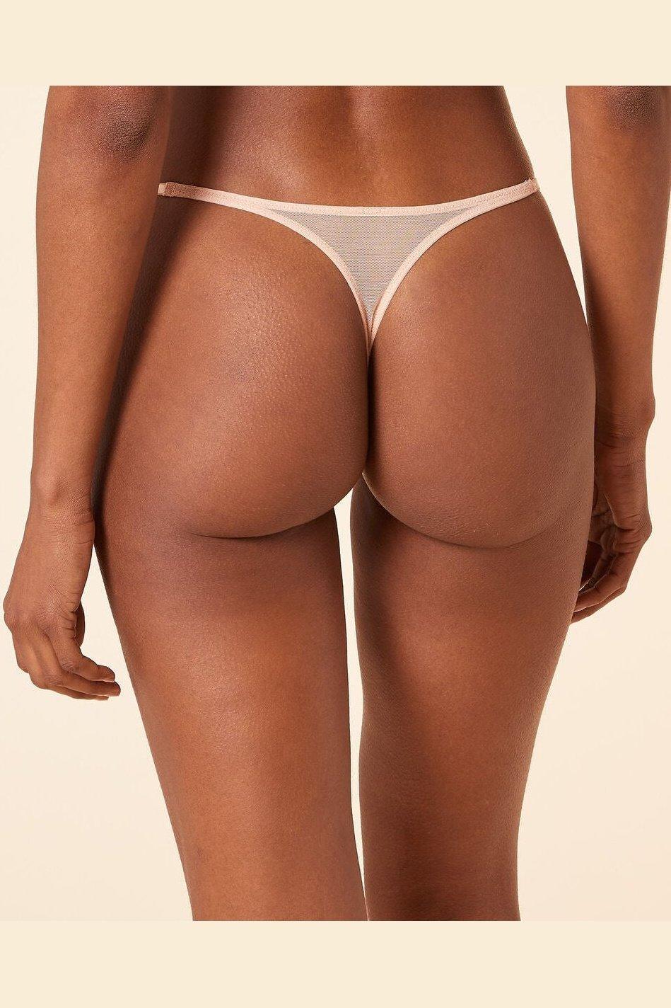 ETAM - תחתוני חוטיני טול משולב רקמה BONHEUR ניוד - MASHBIR//365