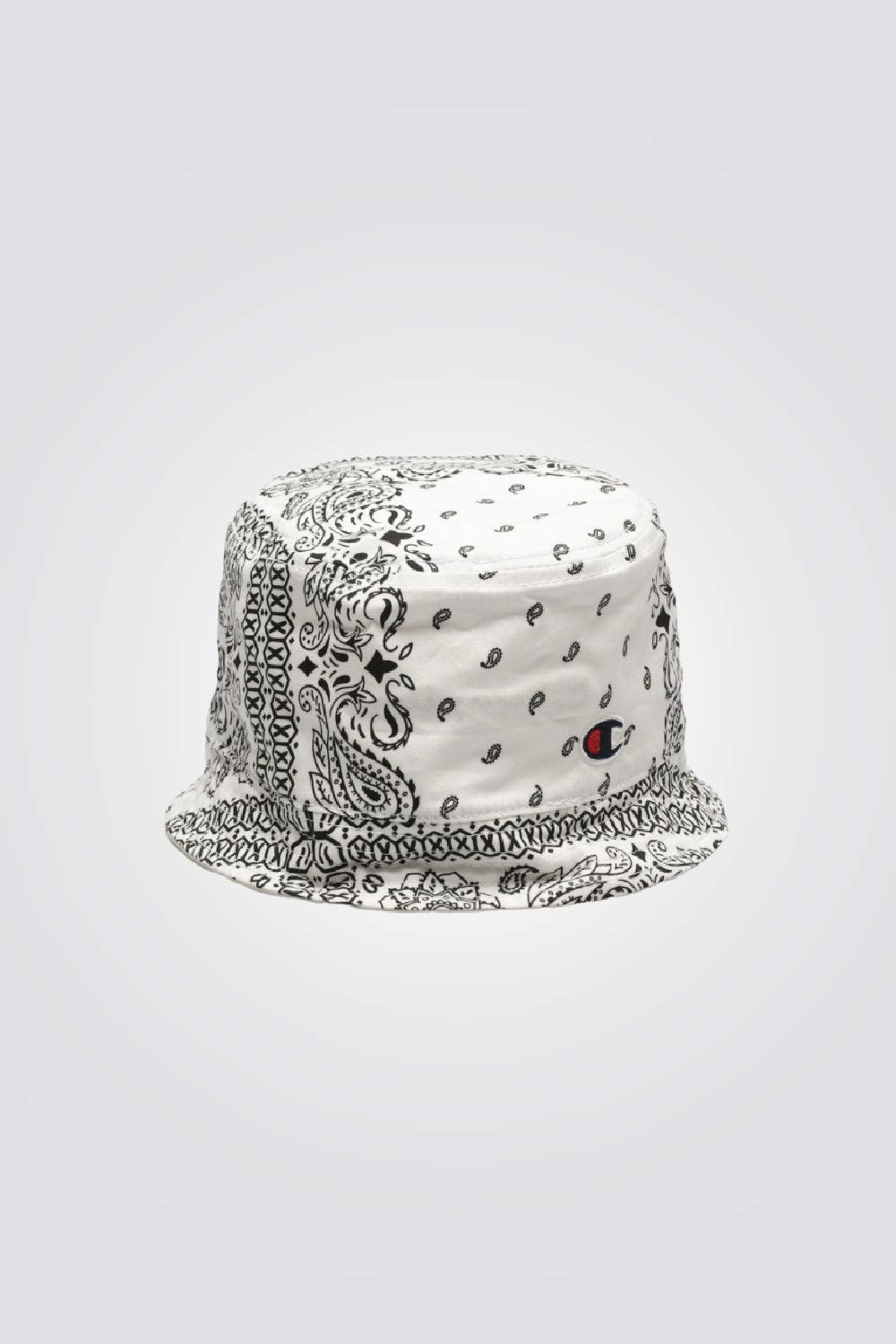 CHAMPION - כובע באקט בצבע לבן - MASHBIR//365