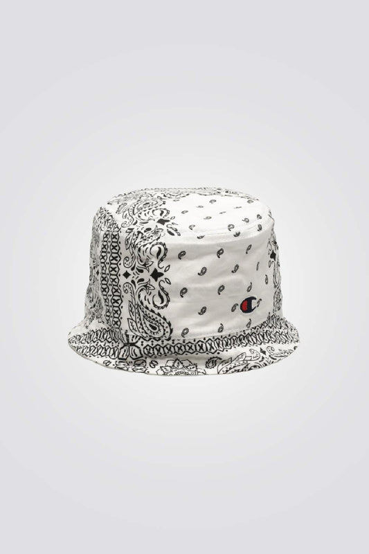 CHAMPION - כובע באקט בצבע לבן - MASHBIR//365