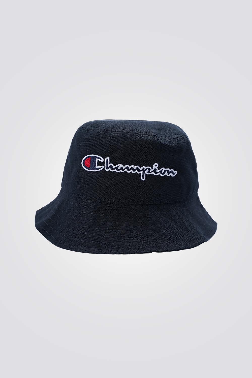 CHAMPION - כובע באקט לילדים BUCKET CAP בצבע שחור - MASHBIR//365