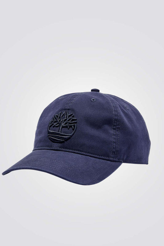 TIMBERLAND - כובע בייסבול עם רקמת לוגו כחול - MASHBIR//365