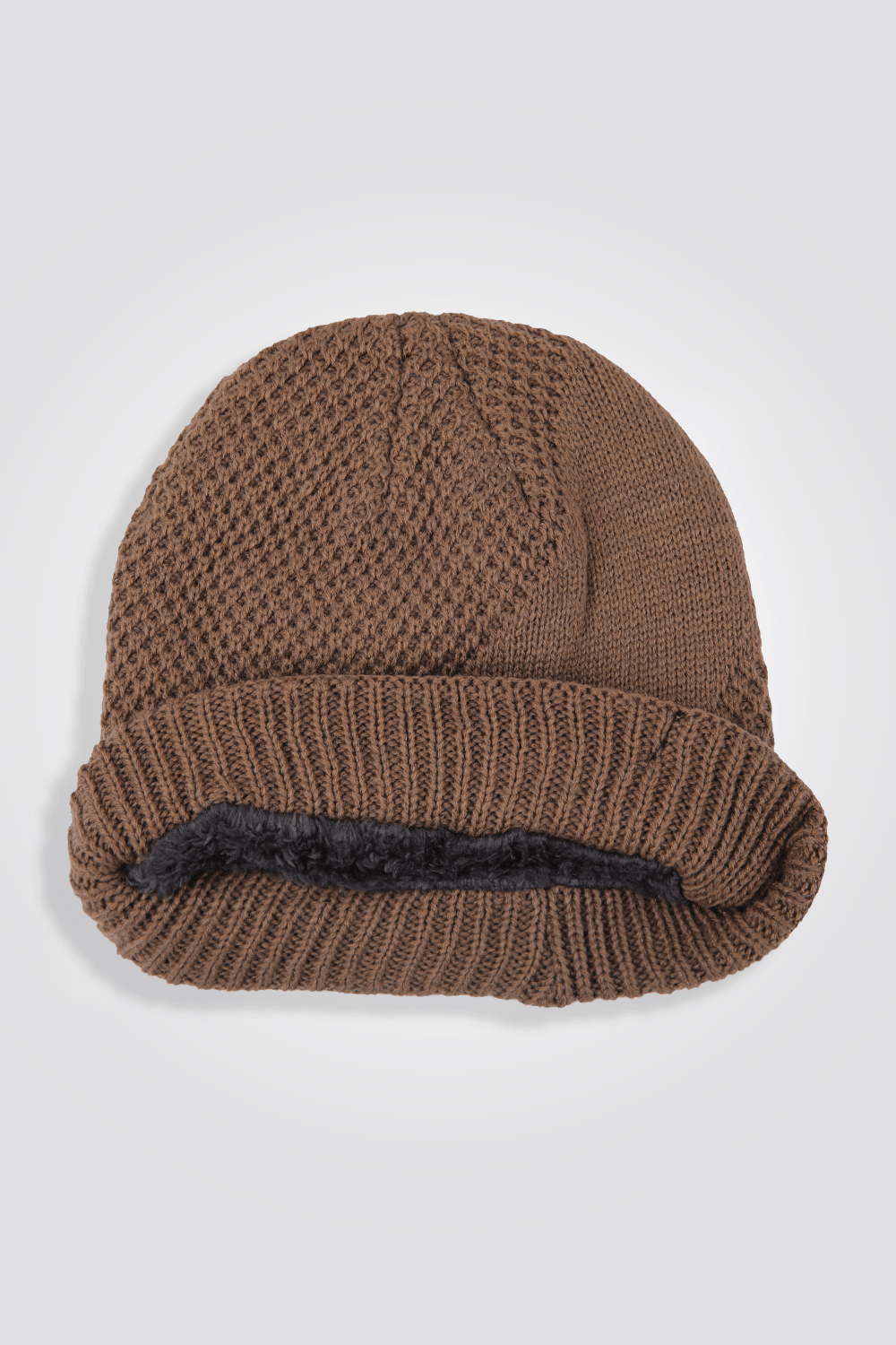 KENNETH COLE - כובע גרב לגבר בצבע חום - MASHBIR//365
