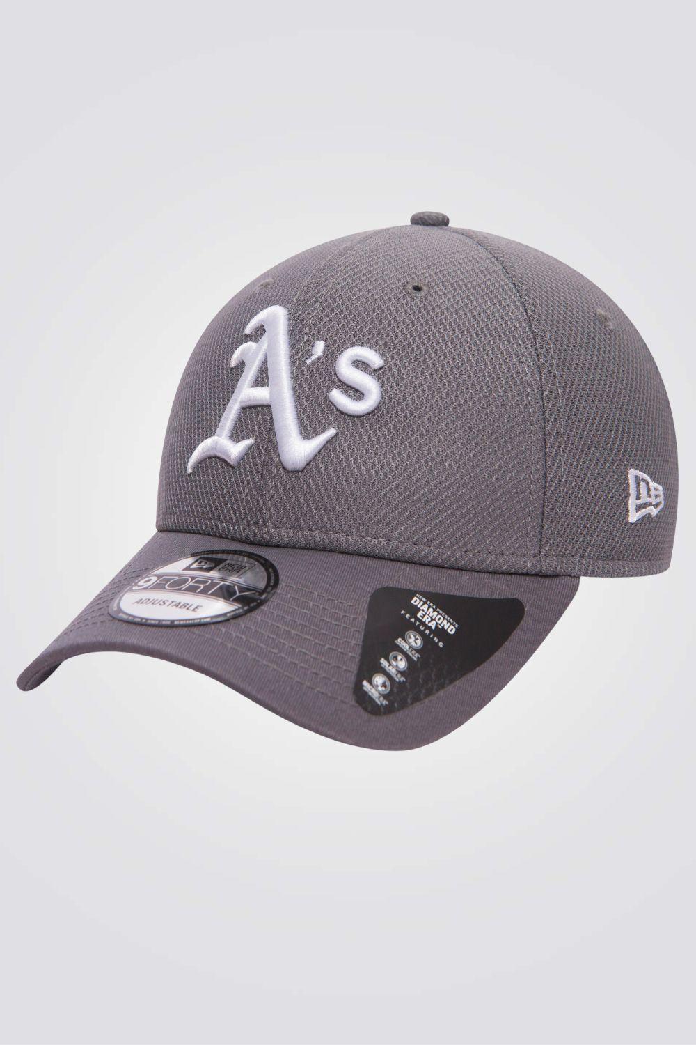 NEW ERA - כובע מצחייה DIAMOND ERA ESSENTIAL 940 בצבע אפור - MASHBIR//365